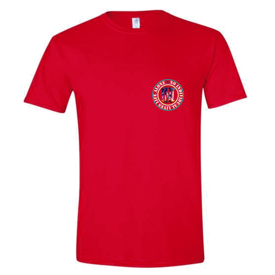Nilla Floridian Small Chest, Large Back Logo SS T-shirt