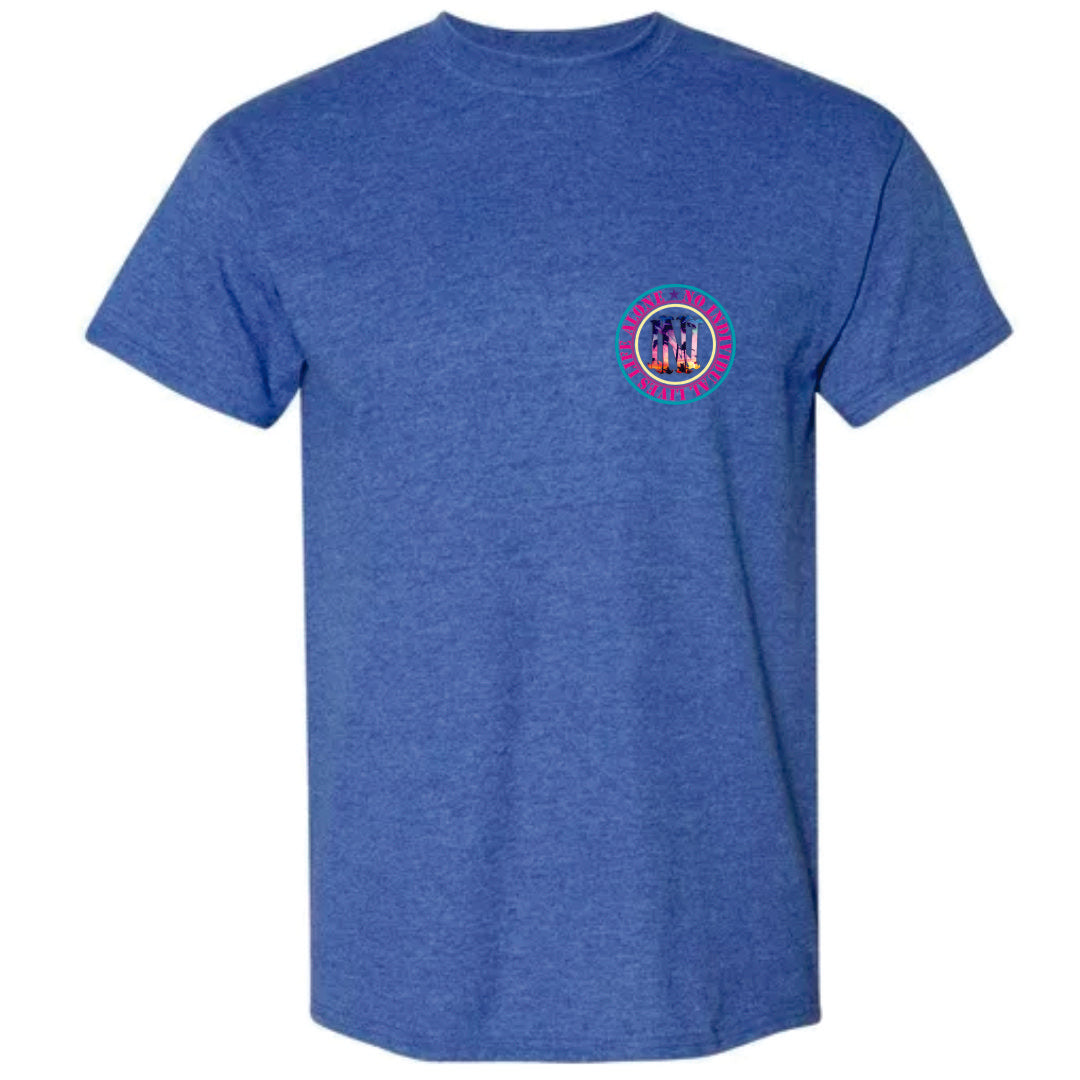 Nilla Floridian Small Chest, Large Back Logo SS T-shirt