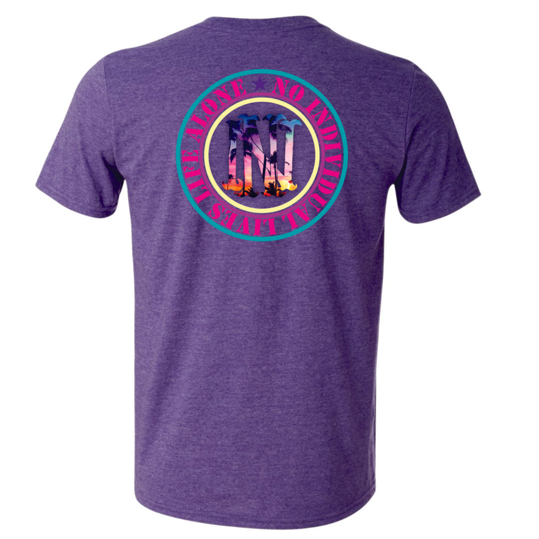 Nilla Floridian Small Chest, Large Back Logo SS T-shirt