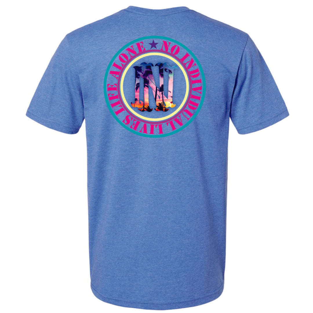 Nilla Floridian Small Chest, Large Back Logo SS T-shirt