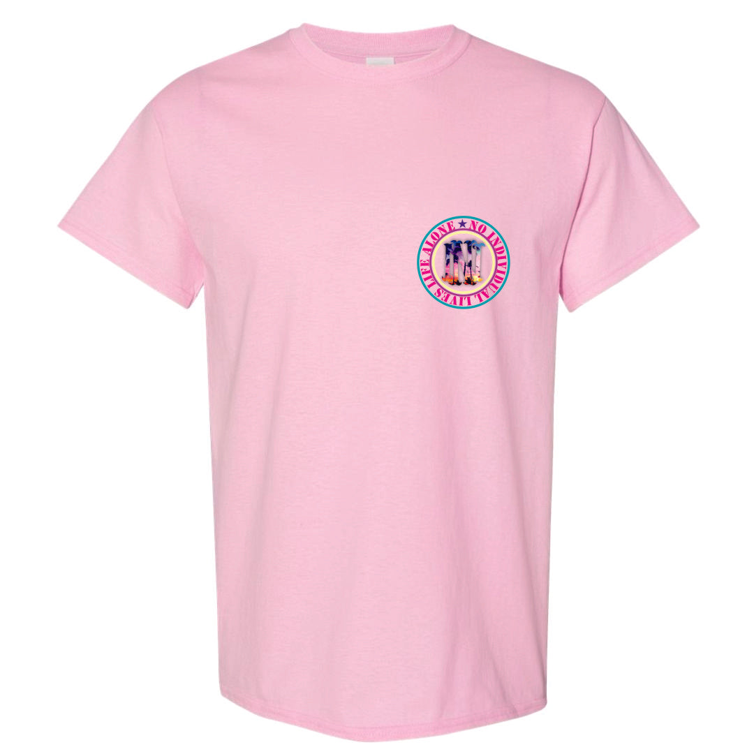 Nilla Floridian Small Chest, Large Back Logo SS T-shirt