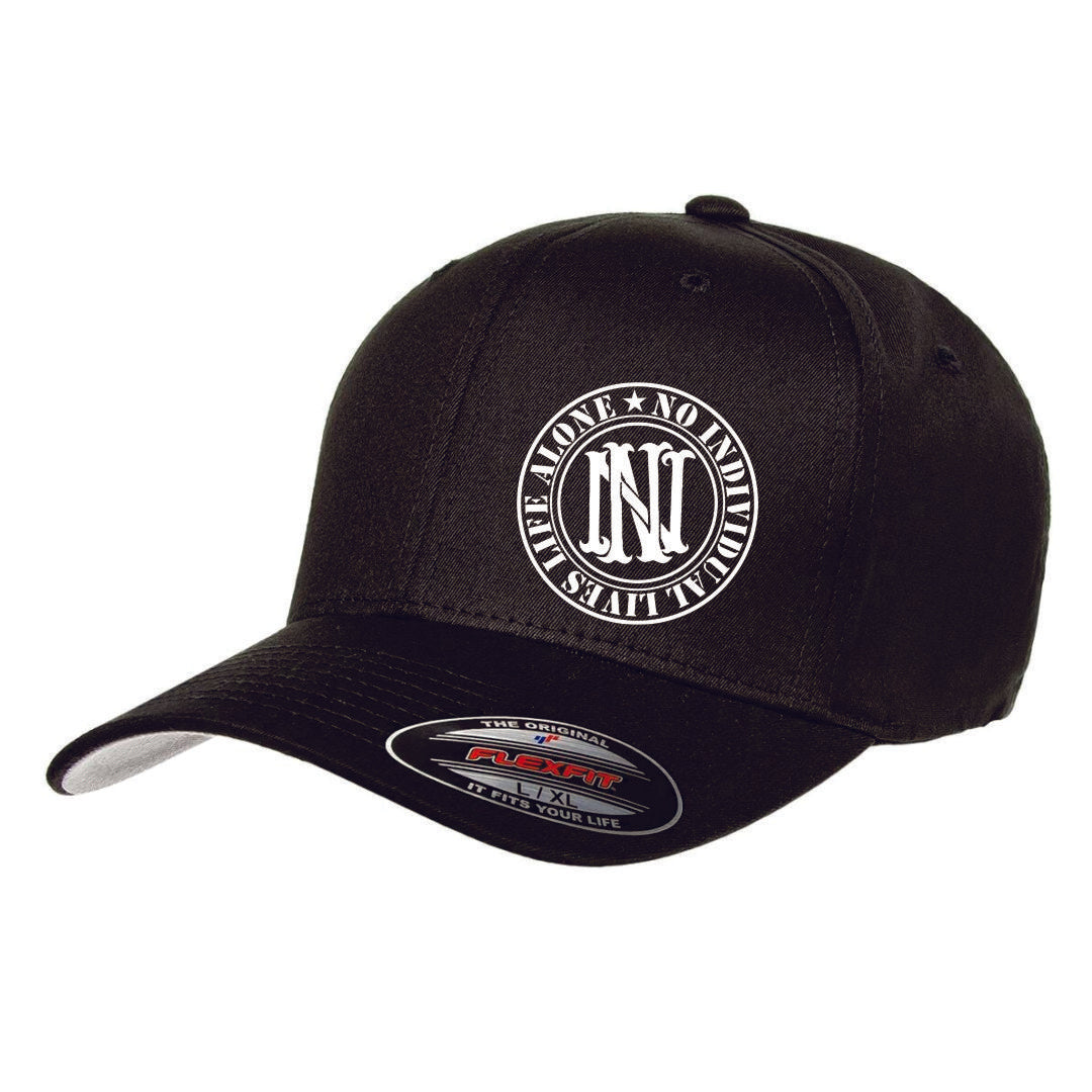Nilla White Logo Flex Fit Hat