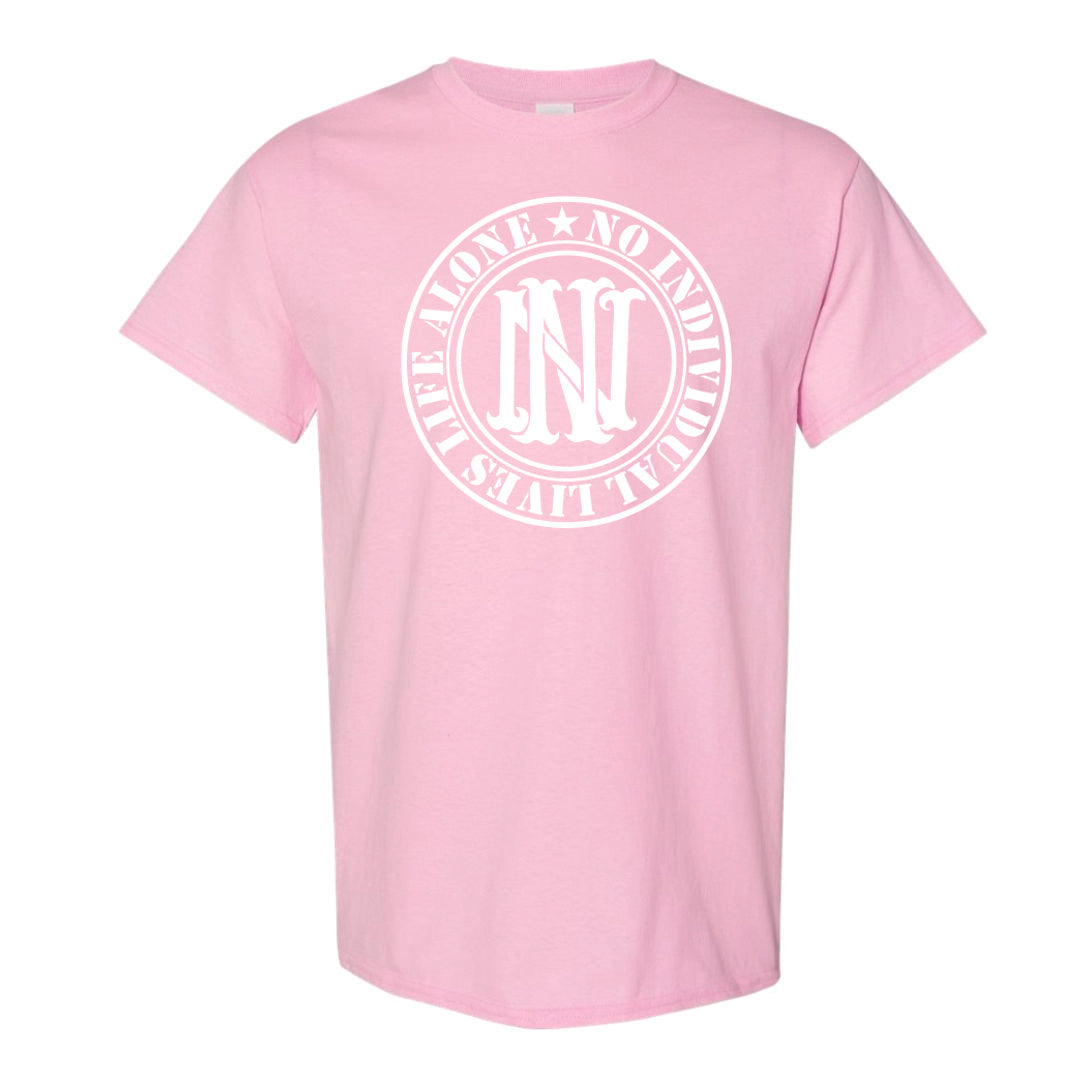Nilla White Large Front Logo SS T-Shirt
