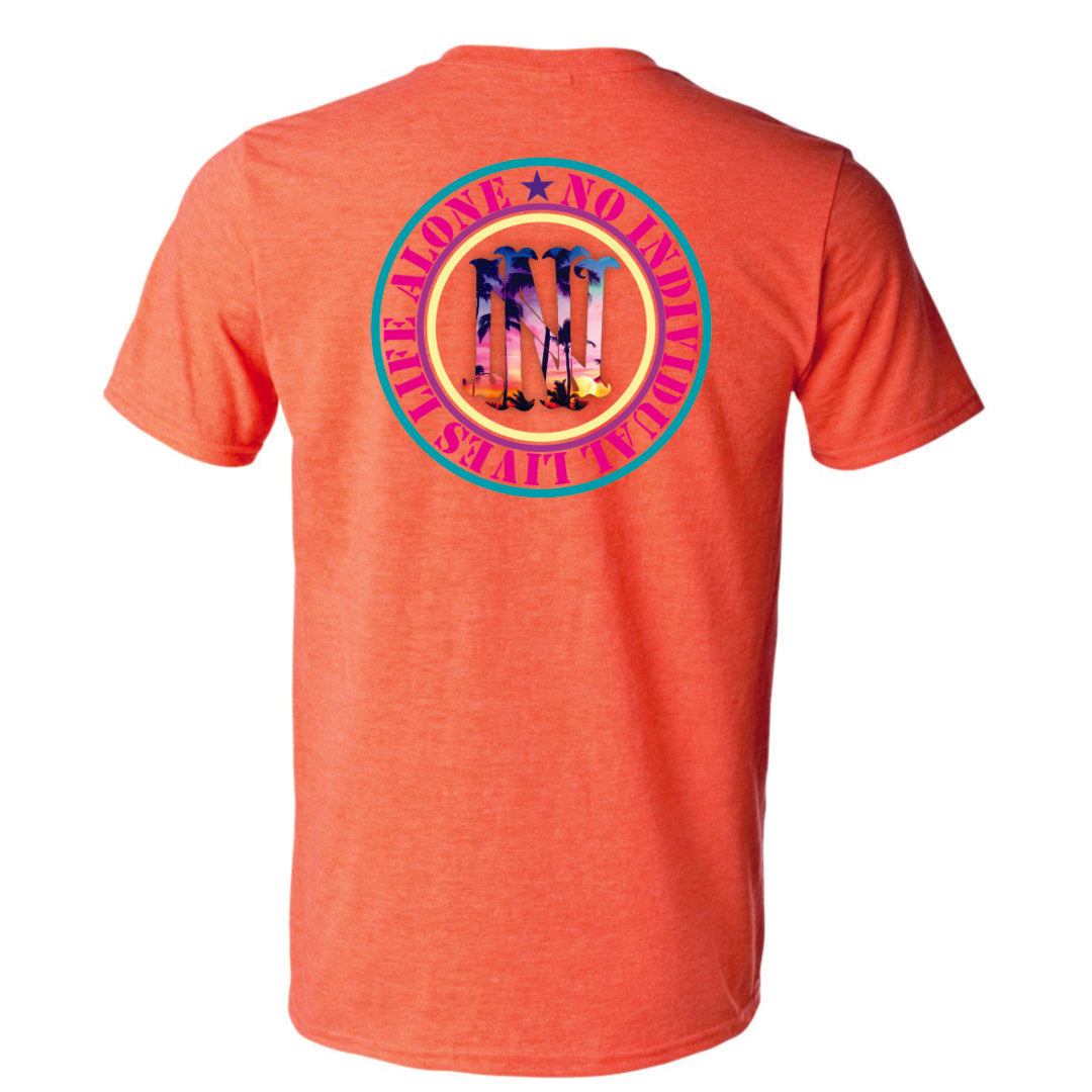 Nilla Floridian Small Chest, Large Back Logo SS T-shirt