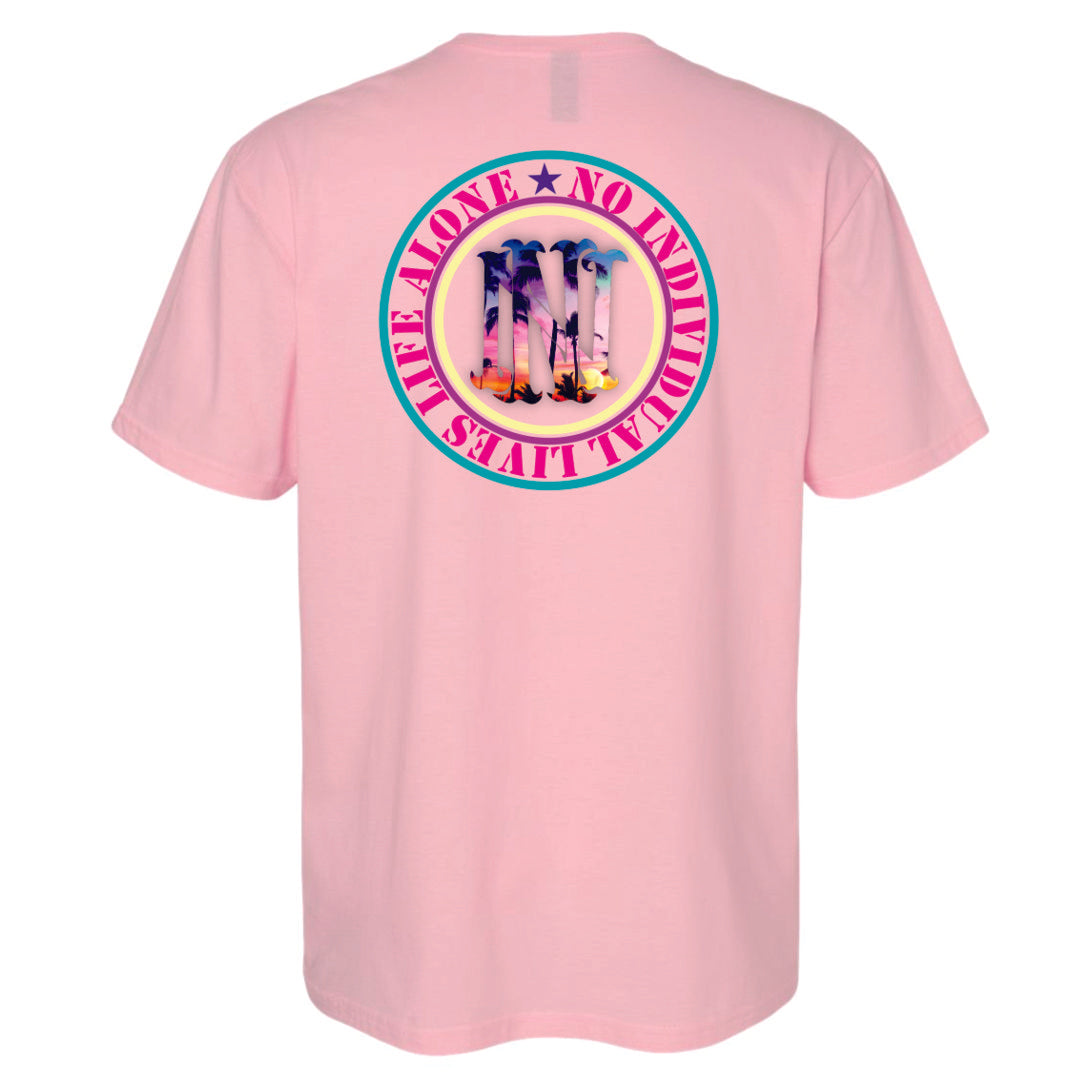 Nilla Floridian Small Chest, Large Back Logo SS T-shirt