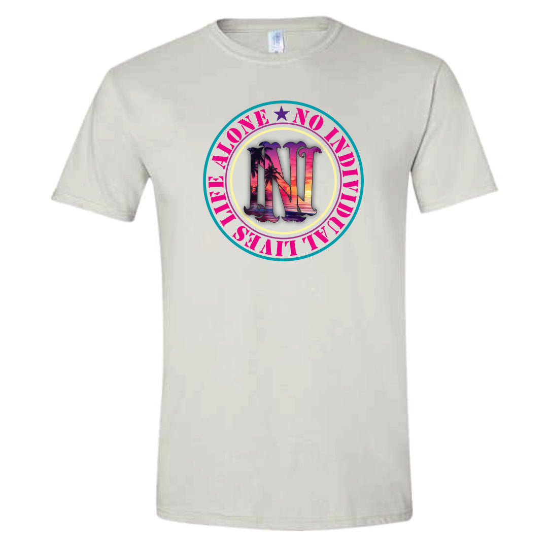 Nilla Floridian Small Chest, Large Back Logo SS T-shirt