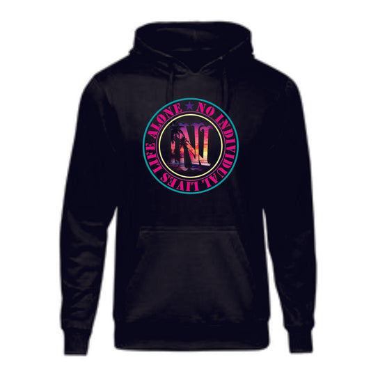 Nilla Floridian Large Front Logo Fleece Hoodie