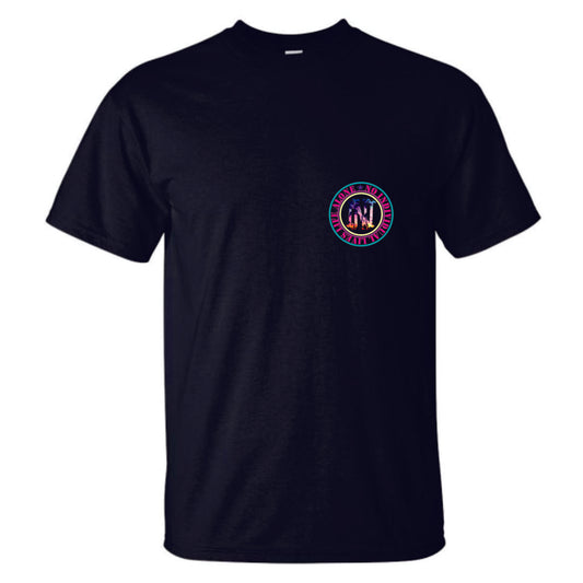 Nilla Floridian Small Chest, Large Back Logo SS T-shirt