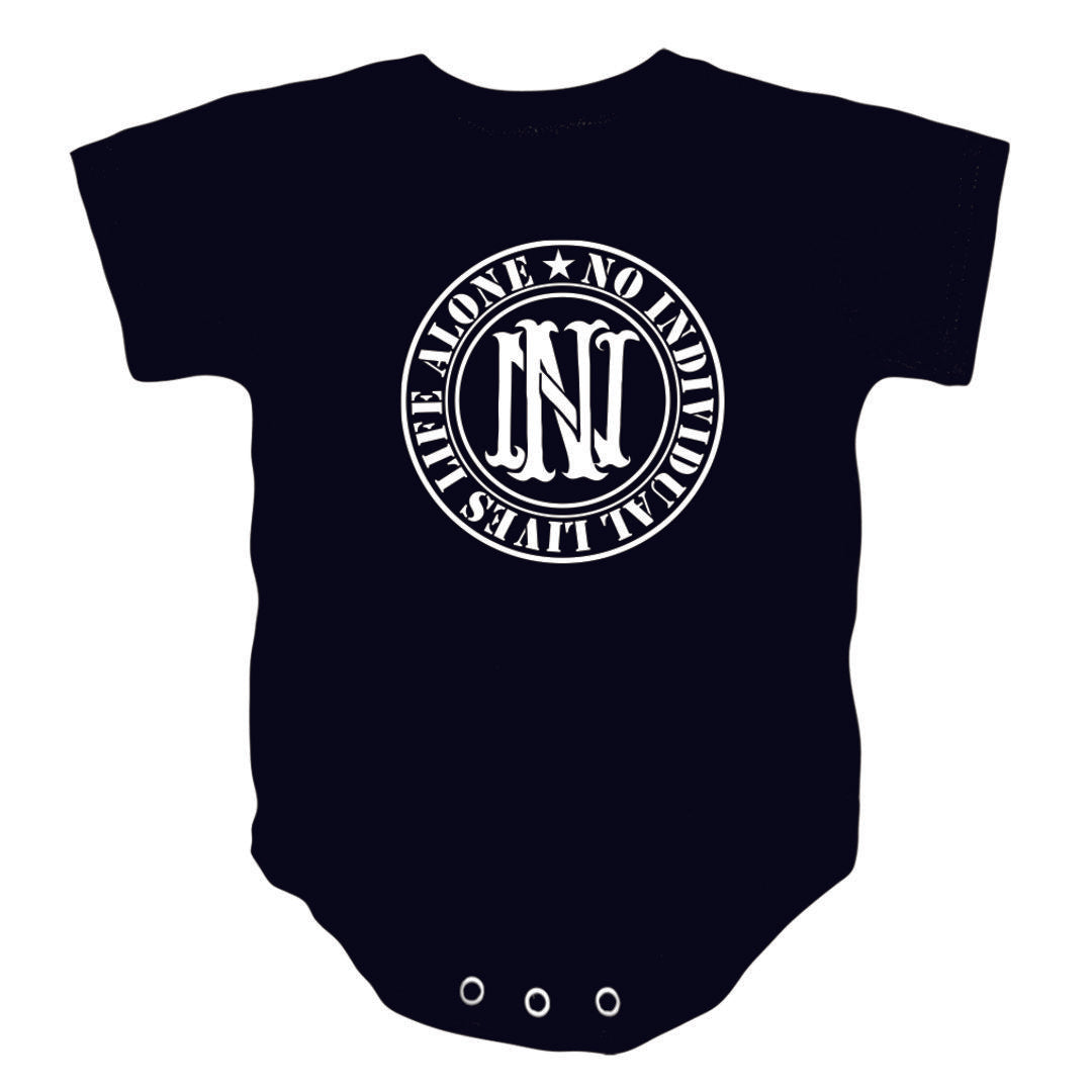 Nilla White Logo Baby Onesie